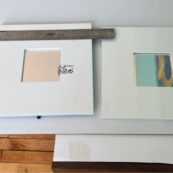IKEA Mirrors Malma Mirrors White set of 2 - Picture 3 of 8